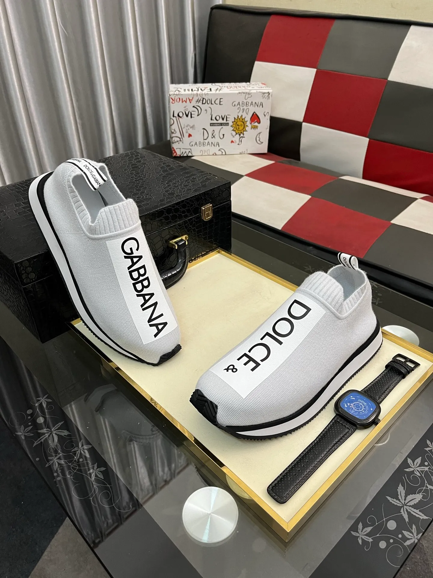 Men's men's shoes 💰420⌚️⌚️【DG～】couple casual shoes 2025z cabinet sales simultaneously 🔶Size: 35-46#️⃣ 🔷8 colors🔜The upper is made of multi-material splicing➕Mesh lining, comfortable and breathable, sole: original comfortable and wear-resistant outsole, ⚠️real thing📱photographed🎬real thing is better📢📢📢